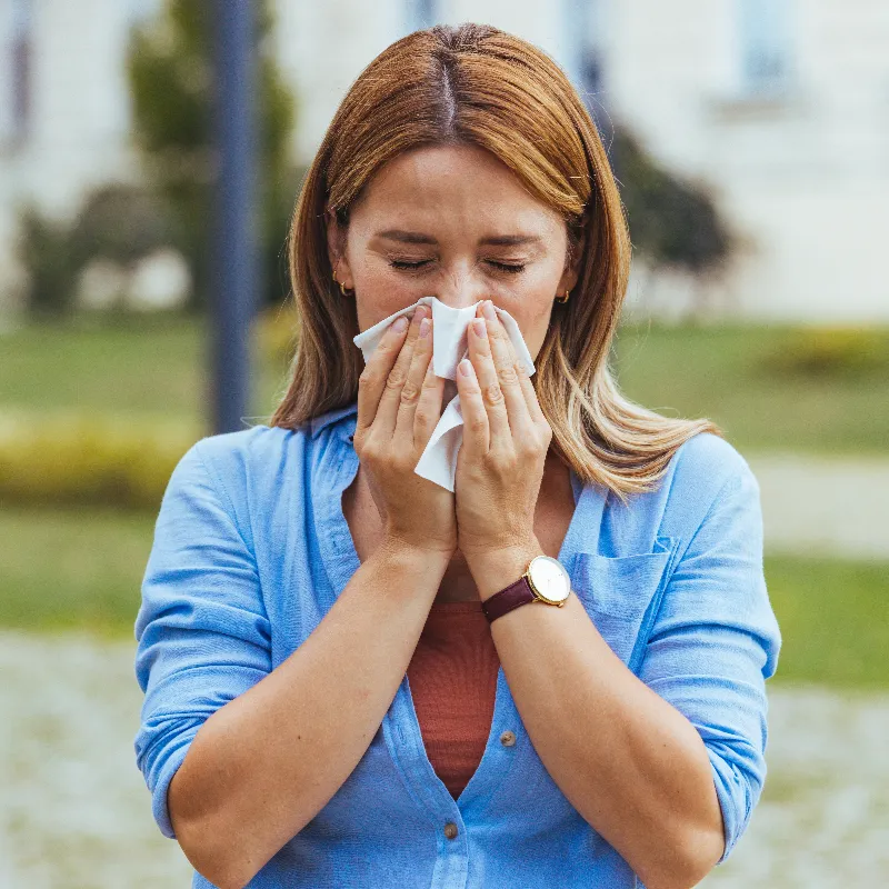 Auriculothérapie laser — Allergies